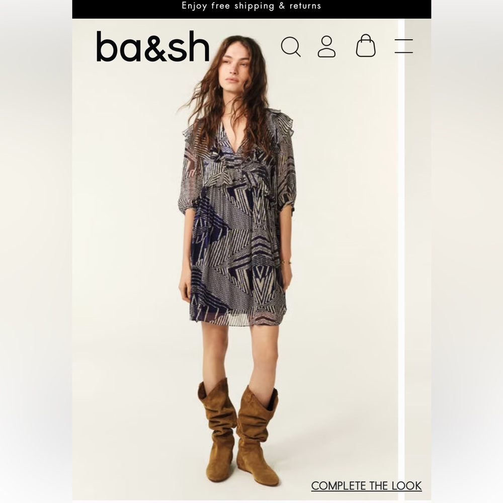 Geometric Pattern Dress